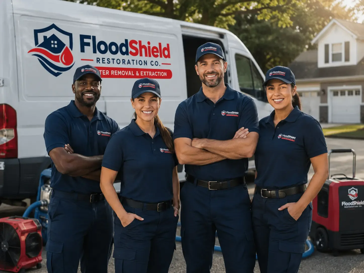 Flood Damage Restoration company in San German, PR